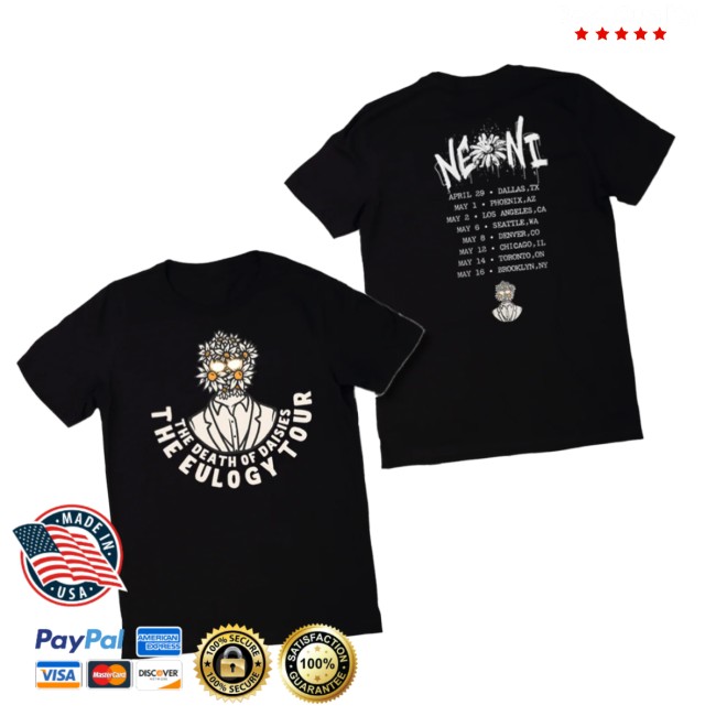Neoni Merch Store Daisy Man Tour Tee Neoni Merch Store Daisy Man Tour Tee