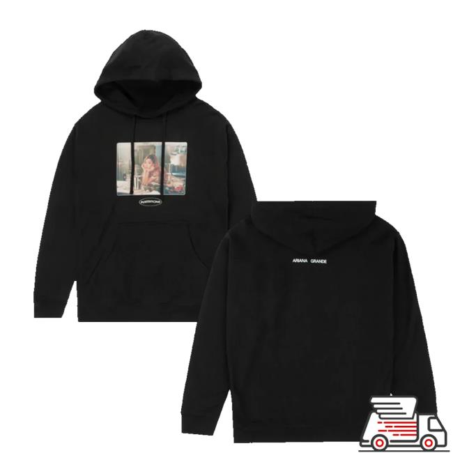 Ariana Grande Shop Merch Positions Photo Hoodie Ariana Grande Shop Merch Positions Photo Hoodie