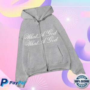 Seu Worship Store Merch What A God Zip Up Hoodie
