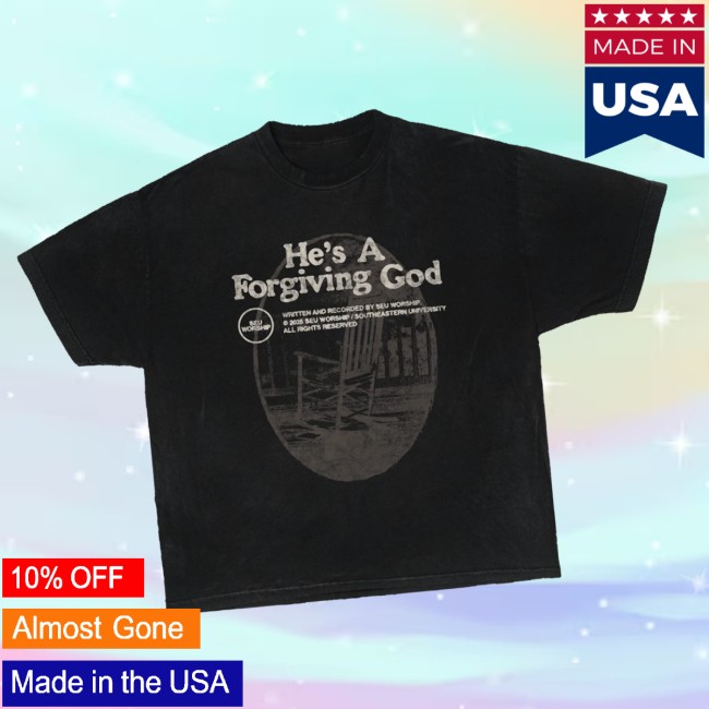 Seu Worship Store Merch A Forgiving God Tee Seu Worship Store Merch A Forgiving God Tee