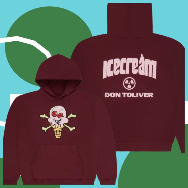 Dontolivermusic Store Merch Ice Cream Cones &Bones Octane Hoodie Dontolivermusic Store Merch Ice Cream Cones &Bones Octane Hoodie