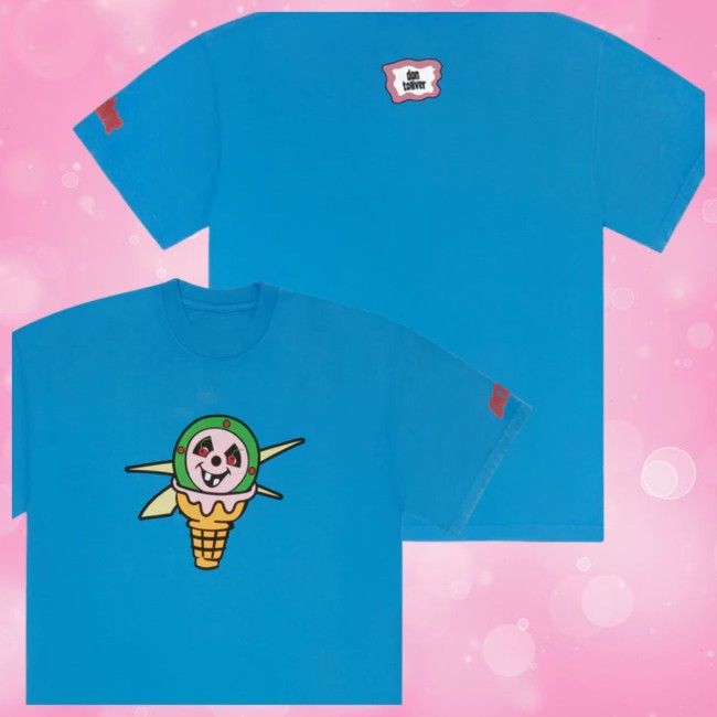 Dontolivermusic Store Merch Icecream X Reebok Octane Blender Blue Tee Dontolivermusic Store Merch Icecream X Reebok Octane Blender Blue Tee