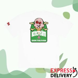 Dontolivermusic Store Merch Ice Cream Cones & Bones Octane White Tee