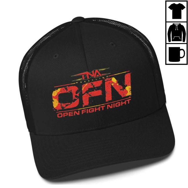 Tna Merch Store Tna Open Fight Night Trucker Hat Tna Merch Store Tna Open Fight Night Trucker Hat