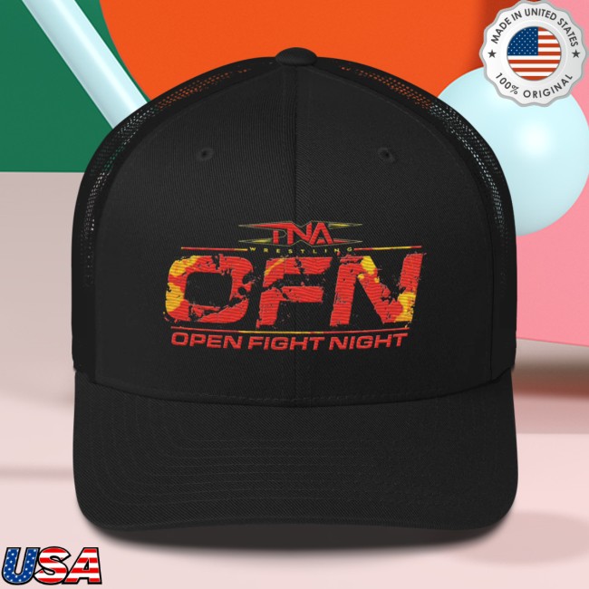 Tna Merch Store Tna Open Fight Night Trucker Hat Tna Merch Store Tna Open Fight Night Trucker Hat