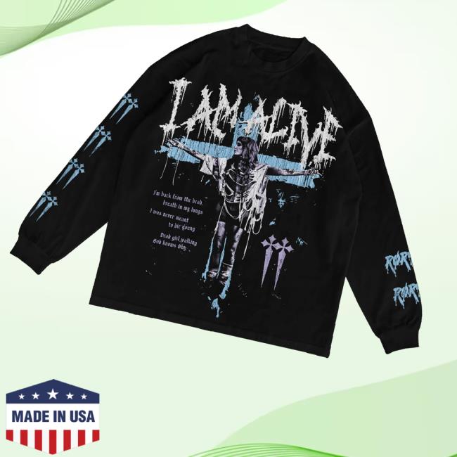 Its Rory Merch Store Crucifix Longsleeve Its Rory Merch Store Crucifix Longsleeve