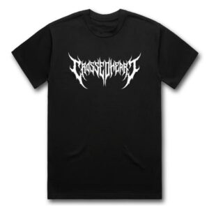 Crossed Heart Clothing Merch Store Metal Logo Tee