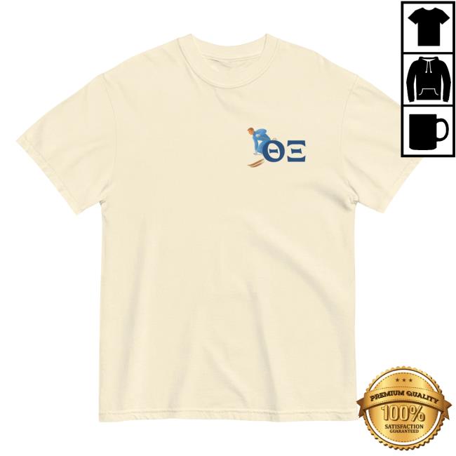 Thetaxi Merch Store Drop 013 Theta Xi Ski Club T-Shirt Thetaxi Merch Store Drop 013 Theta Xi Ski Club T-Shirt