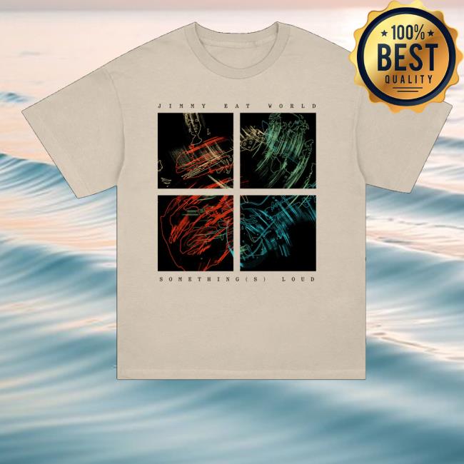 Jimmy Eat World Merch Store Somethings Loud Quad Logo T-Shirt Jimmy Eat World Merch Store Somethings Loud Quad Logo T-Shirt