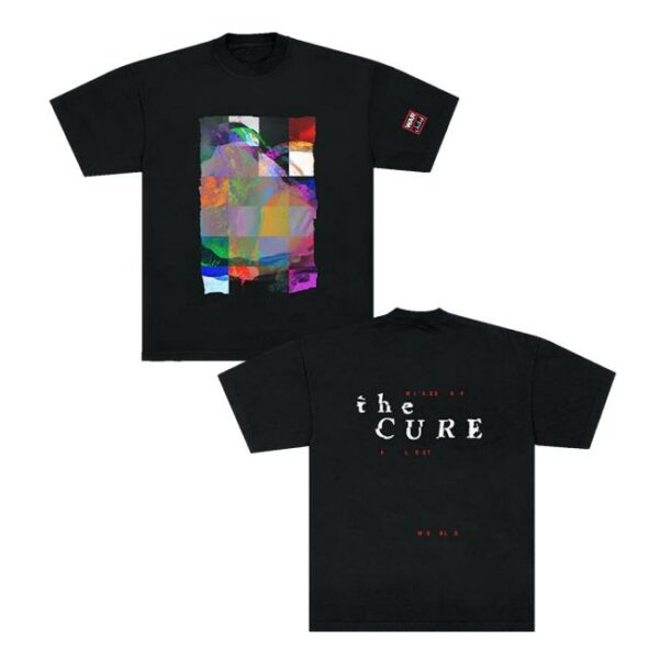 The Cure Shop Merch Mixes Of A Lost World Pixel Tee - Newest Fashion Trends