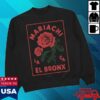 kenny Thebronxxx Merch Store De La Rose Crewneck Blacka