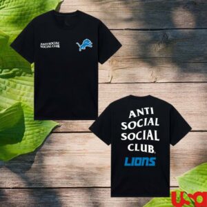 Anti Social Social Club Merch Store Assc X Lions Team Shirt