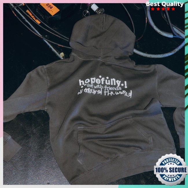 Loyle Carner Store Merch Hopefully Black Tour Hoodie Loyle Carner Store Merch Hopefully Black Tour Hoodie