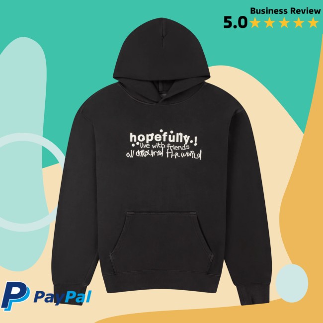 Loyle Carner Store Merch Hopefully Black Tour Hoodie Loyle Carner Store Merch Hopefully Black Tour Hoodie