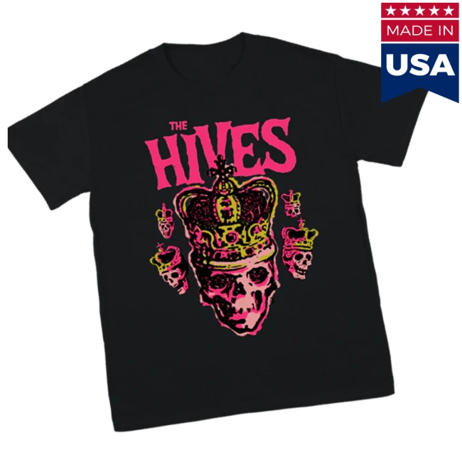 The Hives Store Merch The Hives Forever, Forever The Hives Rasterized Black Shirt The Hives Store Merch The Hives Forever, Forever The Hives Rasterized Black Shirt