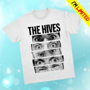 The Hives Store Merch The Hives Forever, Forever The Hives Rasterized Black Tee