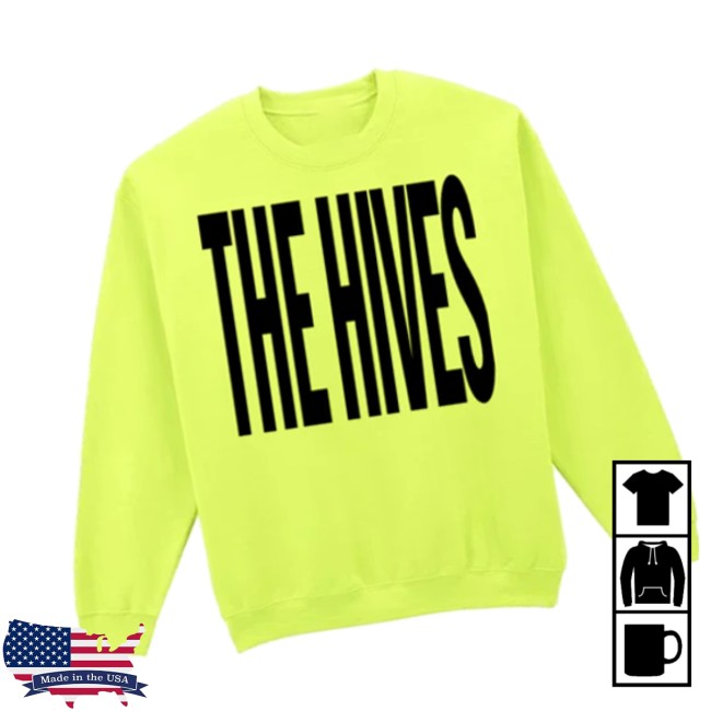 The Hives Store Merch The Hives Forever, Forever The Hives Rasterized Black Sweatshirt The Hives Store Merch The Hives Forever, Forever The Hives Rasterized Black Sweatshirt