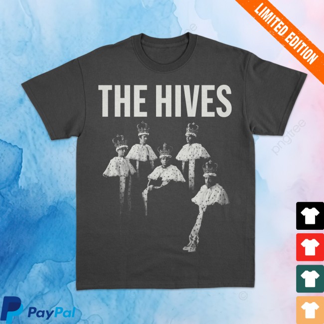 The Hives Store Merch The Hives Forever, Forever The Hives Rasterized Black T-Shirt The Hives Store Merch The Hives Forever, Forever The Hives Rasterized Black T-Shirt