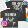 The Hives Store Merch The Hives Forever, Forever The Hives Rasterized Black T-Shirt 2 kenny the hives store merch the hives forever forever the hives rasterized black t shirt eqqqd