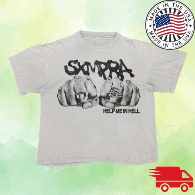 Sxmpra Store Merch Knuckles Help Me In Hell Tee Sxmpra Store Merch Knuckles Help Me In Hell Tee