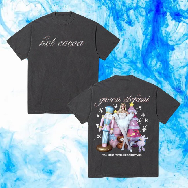 Gwen Stefani Store Merch Gwen Stefani Hot Cocoa Tee Gwen Stefani Store Merch Gwen Stefani Hot Cocoa Tee