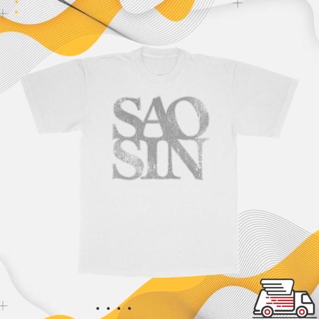 Saosin Store Merch Distressed Logo Tee Saosin Store Merch Distressed Logo Tee