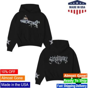 Beyonce Shop Merch Silver Sleigh Hoodie
