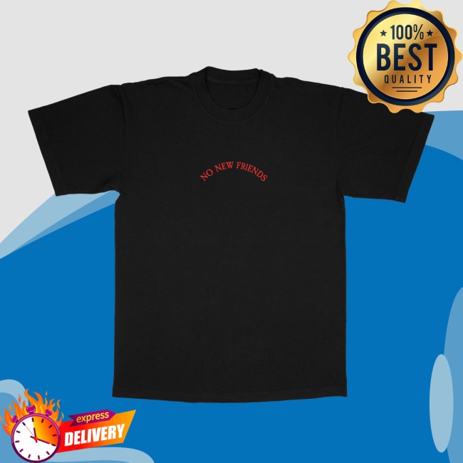 Saosin Store Merch No New Friends Lineup Tee Saosin Store Merch No New Friends Lineup Tee