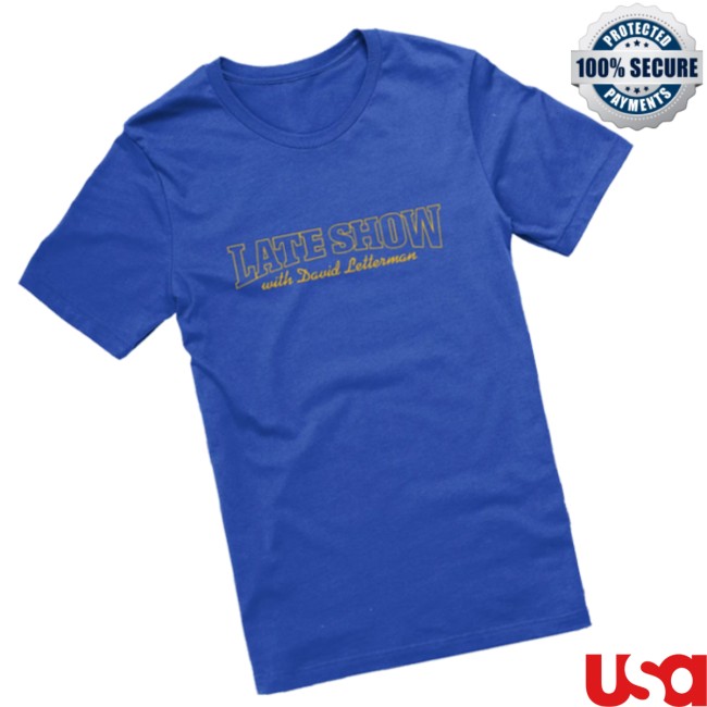 Worldwide Pants Store Merch Late Show With David Letterman T-Shirt Worldwide Pants Store Merch Late Show With David Letterman T-Shirt