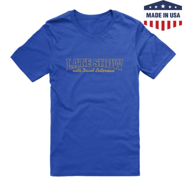 Worldwide Pants Store Merch Late Show With David Letterman T-Shirt Worldwide Pants Store Merch Late Show With David Letterman T-Shirt