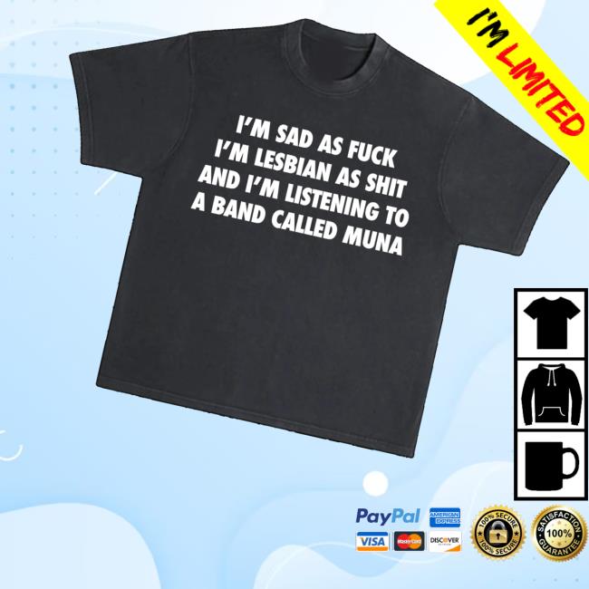 Whereismuna Shop Merch I’m Listening To Muna Tee Whereismuna Shop Merch I’m Listening To Muna Tee