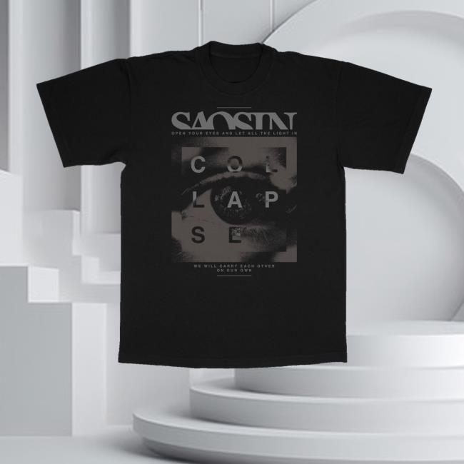 Saosin Merch Store Collapse Tee Saosin Merch Store Collapse Tee