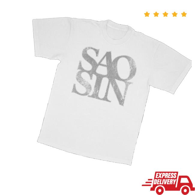 Saosin Merch Store Distressed Logo Tee Saosin Merch Store Distressed Logo Tee