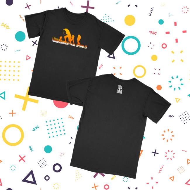 I Promised The World Merch Store Silhouette Tee I Promised The World Merch Store Silhouette Tee