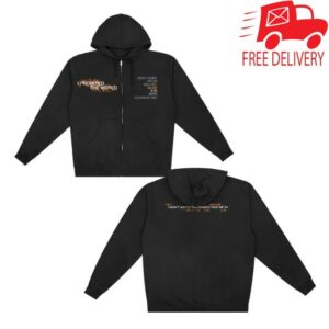 I Promised The World Merch Store 7 Languages Zip Hoodie