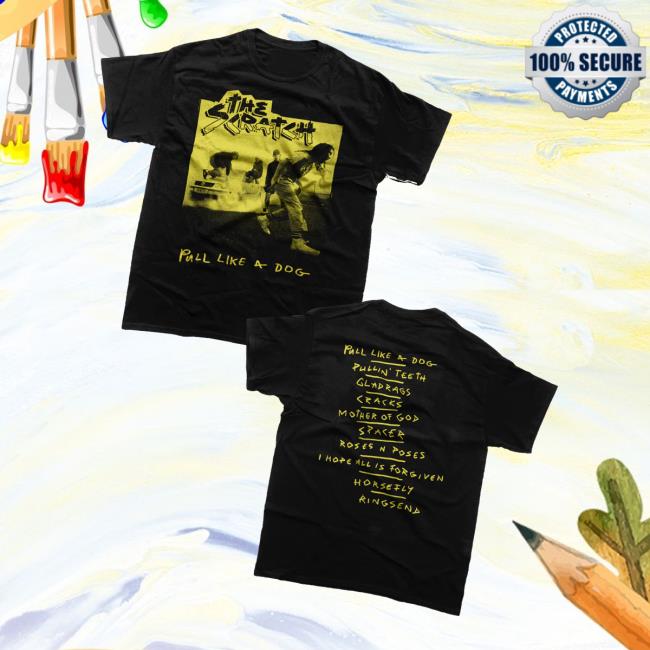 The Scratch Merch Store Pull Like A Dog Black T-Shirt The Scratch Merch Store Pull Like A Dog Black T-Shirt