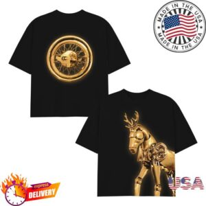 Beyonce Merch Store Gold Reindeer Tee