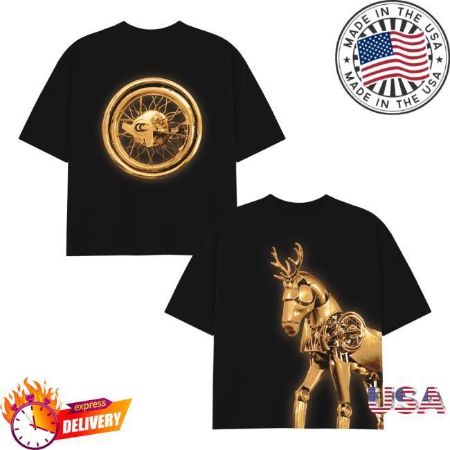 Beyonce Merch Store Gold Reindeer Tee Beyonce Merch Store Gold Reindeer Tee