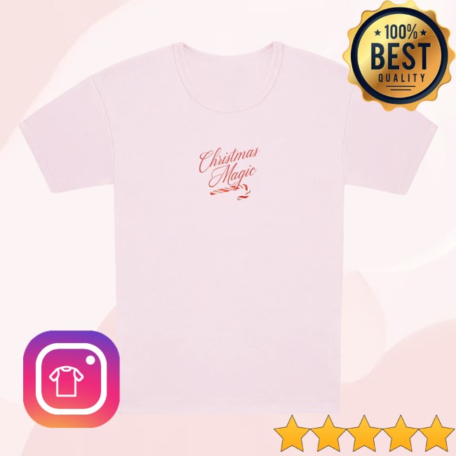 Laufey Merch Store Christmas Magic Baby Tee Laufey Merch Store Christmas Magic Baby Tee