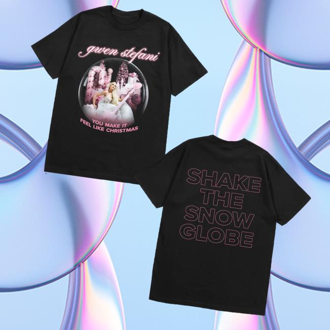 Gwen Stefani Mech Store Shake The Snow Globe Tee Gwen Stefani Mech Store Shake The Snow Globe Tee