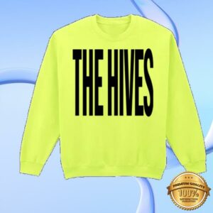 The Hives Store Merch Stretch Logo Neon Crewneck