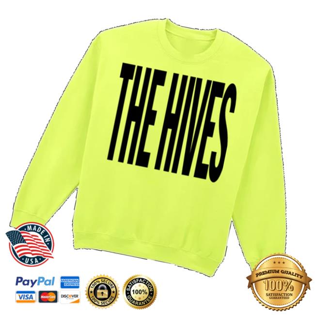 The Hives Store Merch Stretch Logo Neon Crewneck The Hives Store Merch Stretch Logo Neon Crewneck