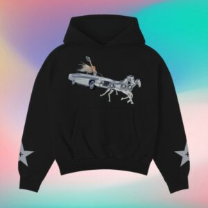 Beyonce Store Merch Silver Sleigh Hoodie