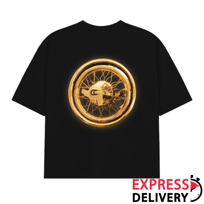 Beyonce Store Merch Gold Reindeer Tee Beyonce Store Merch Gold Reindeer Tee