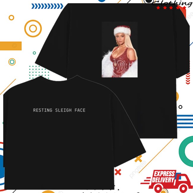 Beyonce Store Merch Sleigh Face Tee Beyonce Store Merch Sleigh Face Tee