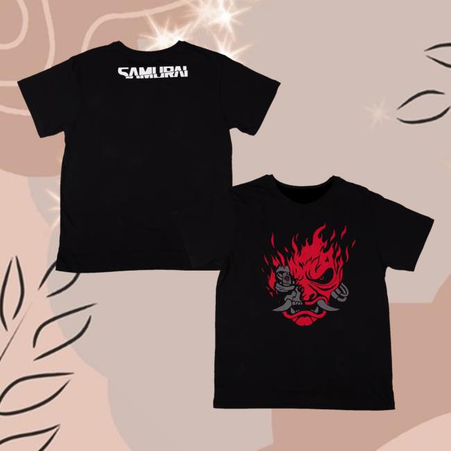 Cd Projekt Red Merch Store Cyberpunk 2077 Classic Samurai Men’s Tee Cd Projekt Red Merch Store Cyberpunk 2077 Classic Samurai Men’s Tee