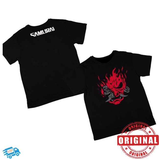 Cd Projekt Red Merch Store Cyberpunk 2077 Classic Samurai Men’s Tee Cd Projekt Red Merch Store Cyberpunk 2077 Classic Samurai Men’s Tee