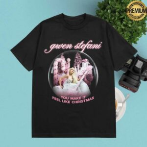 Gwen Stefani Merch Store Shake The Snow Globe Tee Black