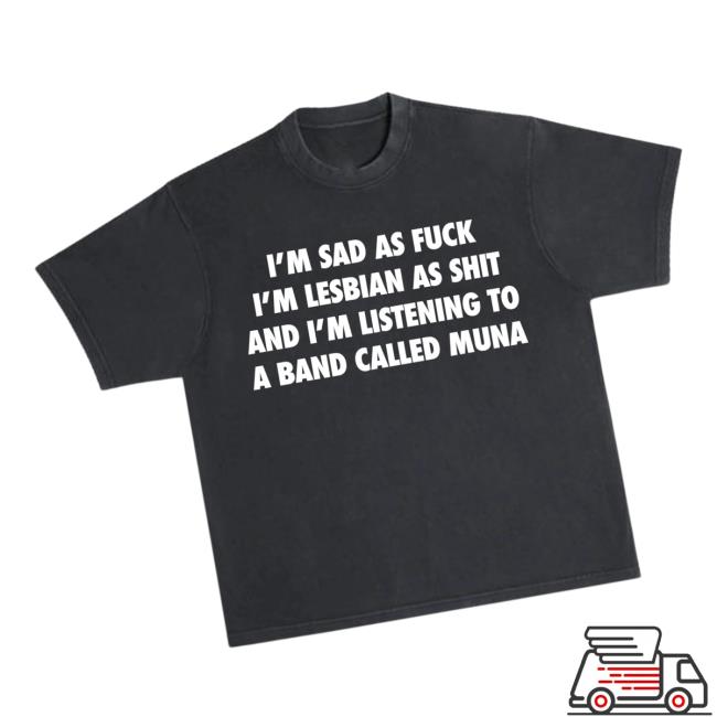Whereismuna Merch Store I’m Listening To Muna Tee Whereismuna Merch Store I’m Listening To Muna Tee