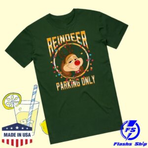 Chuck E Cheese Store Merch Reindeer Parking Only Tee
